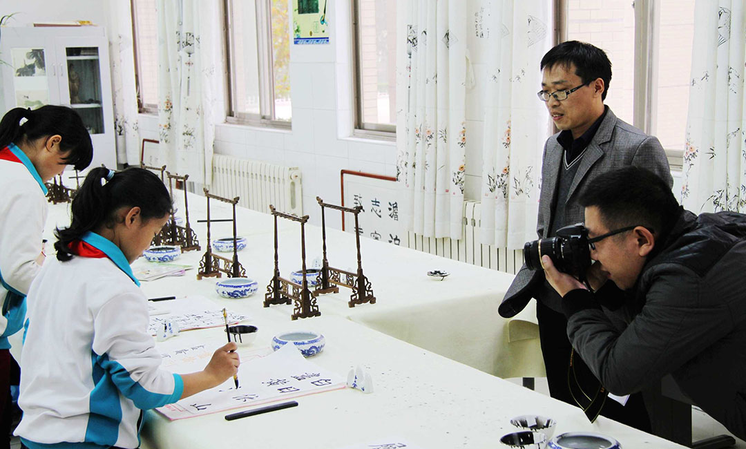 东方常州书法教育微网站开发案例